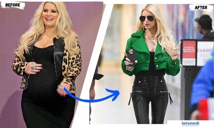 Jessica Simpson Weight Loss before and after